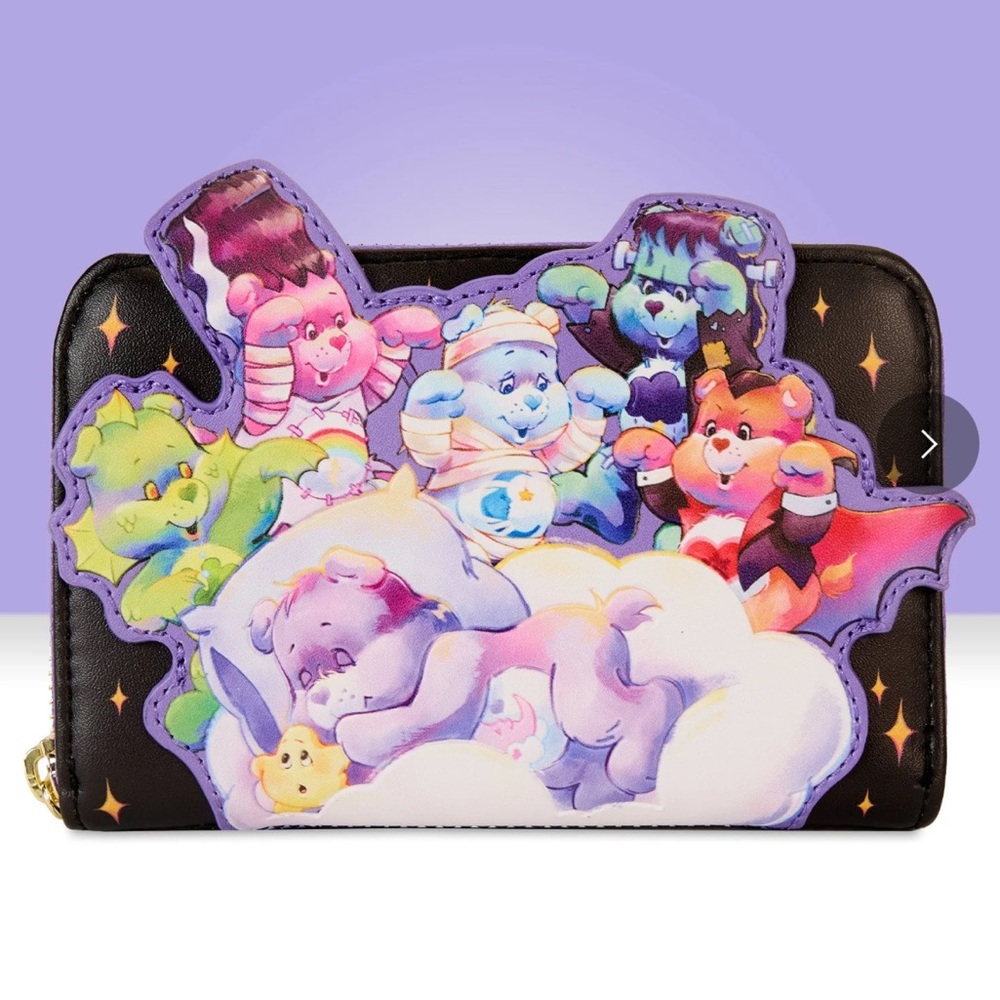 Loungefly Carebears Universal Monsters Scary Dreams Zip
Around Wallet